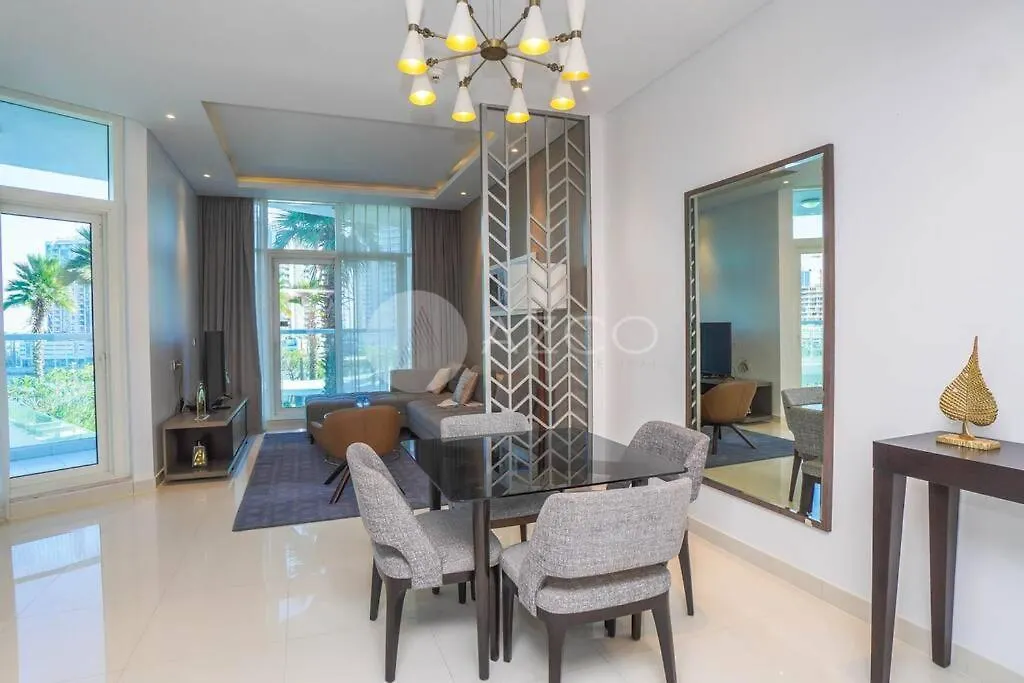 Apartment Deluxe One Br In Damac Maison Prive Dubai