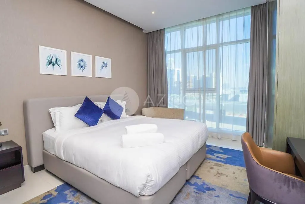 Apartment Deluxe One Br In Damac Maison Prive Dubai